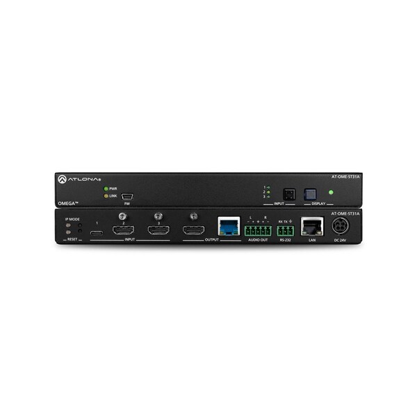 Atlona Omega Switching Transmitter With 2X HDMI And 1X UsbC With